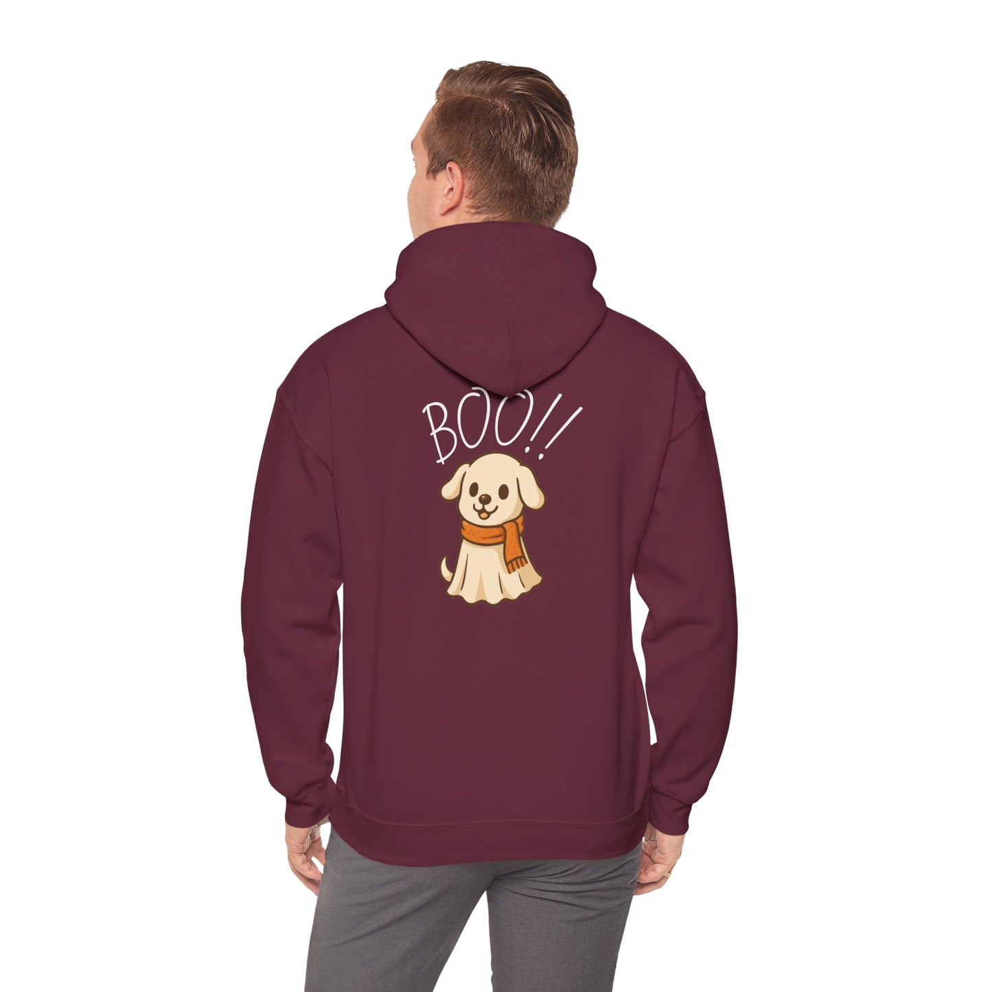Ghost Pup Halloween Hoodie