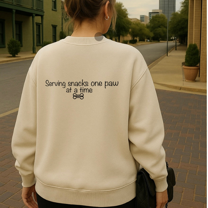 Custom Dog Name(s) Treat Dealer Sweatshirt